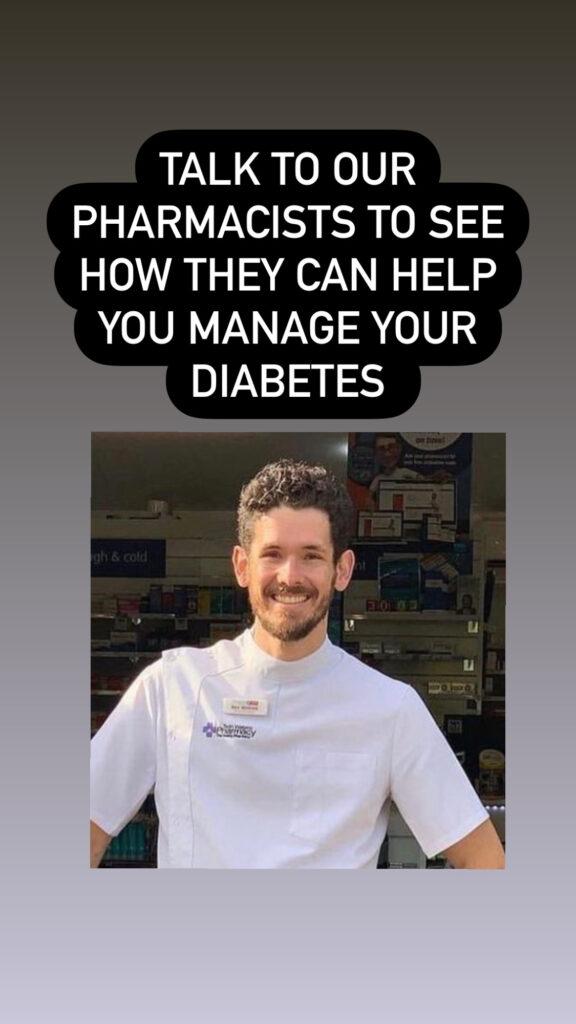 Pharmacist can support diabetes